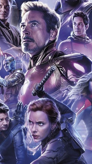 Avengers: Endgame Characters Poster