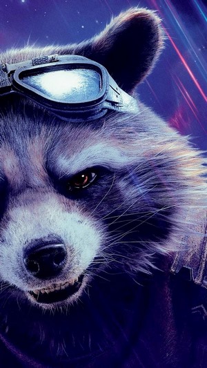 Rocket Raccoon from Avengers: Endgame