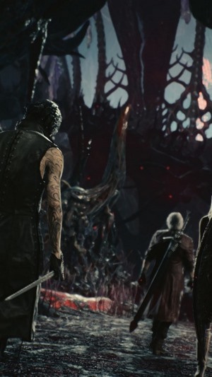 Characters from Devil May Cry 5