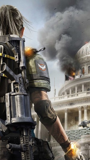 Agent from The Division 2 at the White House