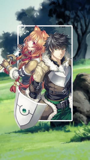 Naofumi and Raphtalia from The Rising of the Shield Hero