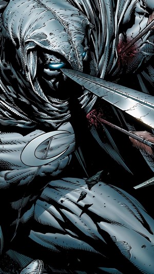 Moon Knight with arrows