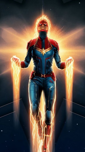 Captain Marvel from Marvel Movie