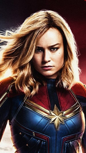 Captain Marvel from Marvel movie