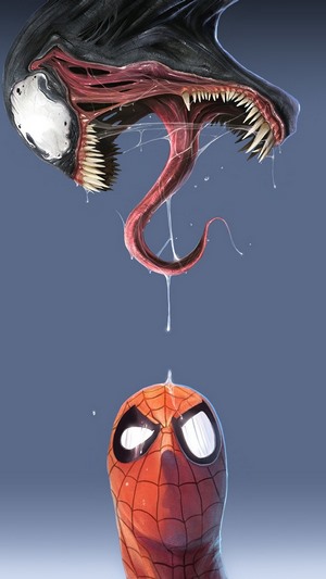 Venom and Spider-Man