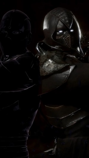 Noob Saibot from Mortal Kombat 11