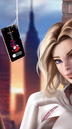 Spider-Gwen from Spider-Man: Into the Spider-Verse