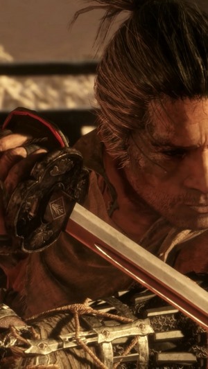 Sekiro: Shadows Die Twice character with katana