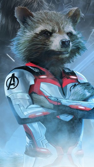Rocket Raccoon from Avengers: Endgame