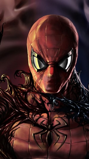Spider-Man with Venom Symbiote
