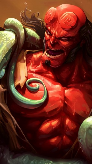 Hellboy from Comics