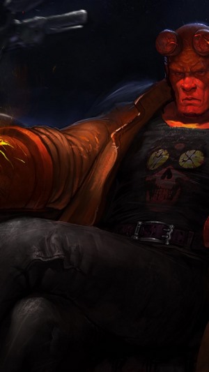 Hellboy from Comics