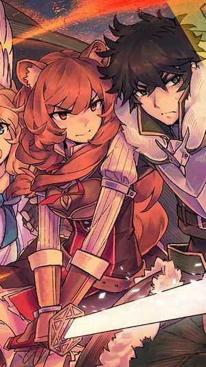 Raphtalia and Naofumi from The Rising of the Shield Hero