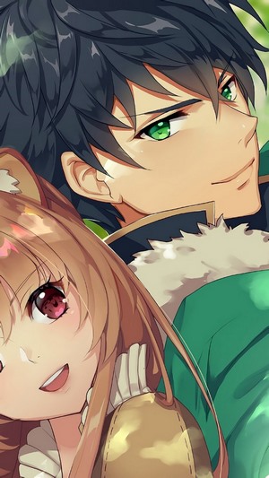 Raphtalia and Naofumi from The Rising of the Shield Hero