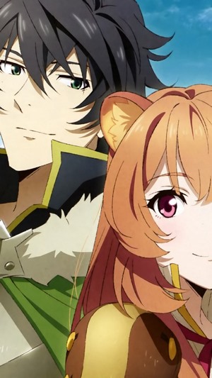 Naofumi and Raphtalia from The Rising of the Shield Hero