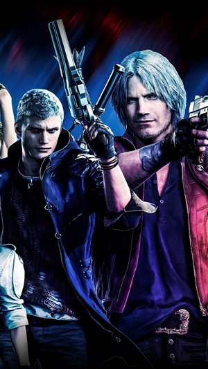 Devil May Cry 5 Characters Dante and Nero