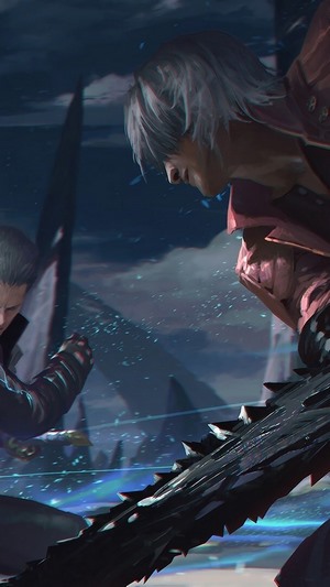 Vergil vs. Dante from Devil May Cry 5