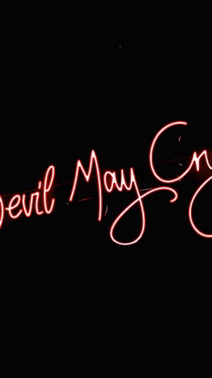 Devil May Cry 5 Neon Sign