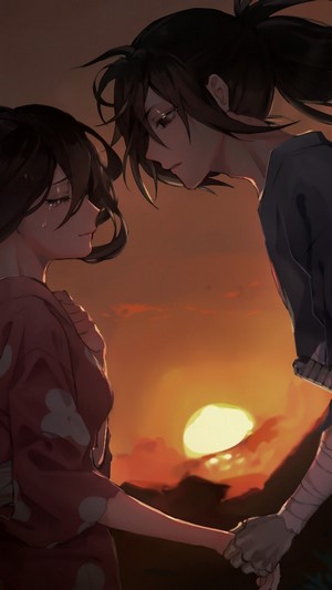 Hyakkimaru and Mio from Dororo