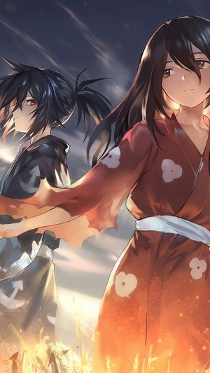 Hyakkimaru and Mio from Dororo