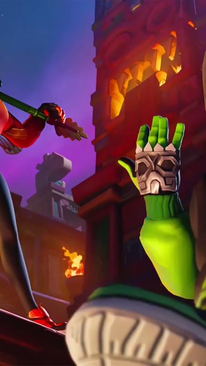 Fortnite Battle Royale Mezmer and Sunbird