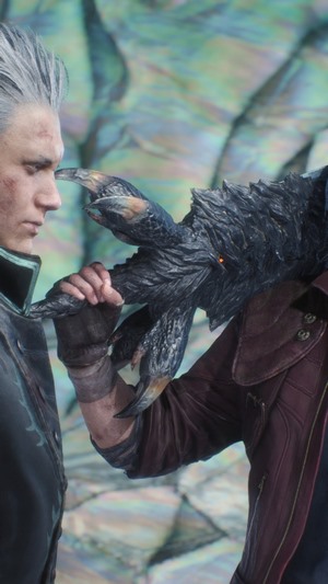Vergil and Dante from Devil May Cry 5