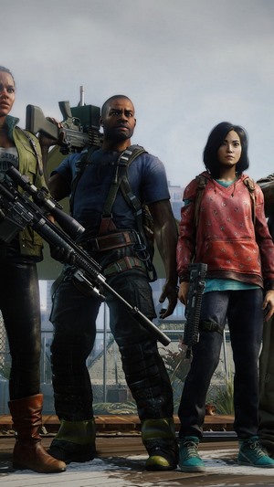 Characters from World War Z game