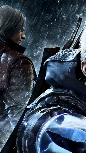 Nero and Vergil from Devil May Cry 5