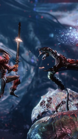 Dante from Devil May Cry 5 in Devil Trigger