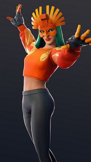Fortnite Battle Royale Sunbird Season 8 Outfit Skin