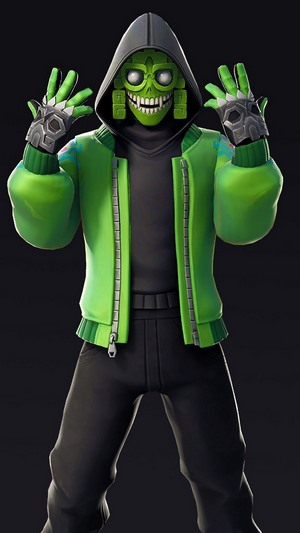 Fortnite Battle Royale Mezmer Season 8 Outfit Skin