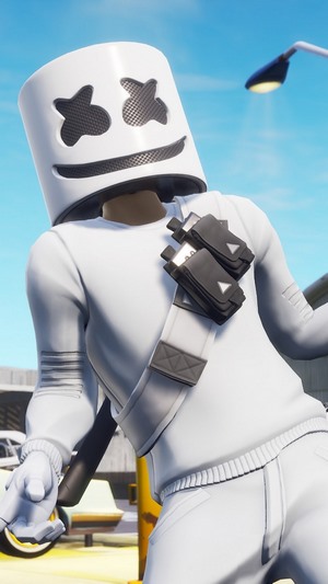 Marshmello from Fortnite Battle Royale