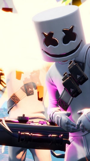 Marshmello from Fortnite Battle Royale