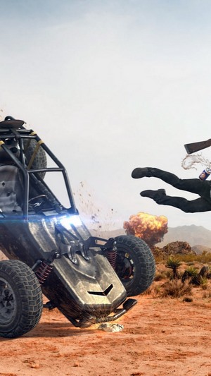 PlayerUnknown's Battlegrounds Buggy Explosion
