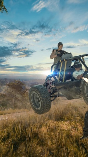 PlayerUnknowns Battlegrounds Buggy with Players