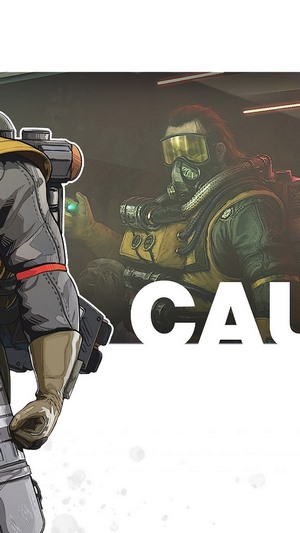 Caustic from Apex Legends