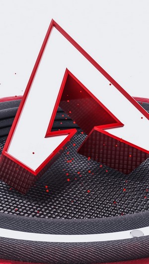 Apex Legends logo 3D render