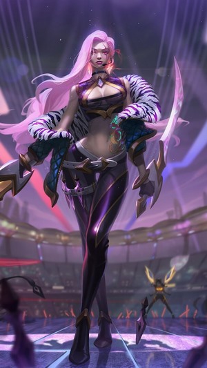 Katarina from League of Legends K/DA