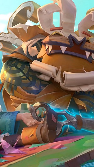 Papercraft Nunu from League of Legends