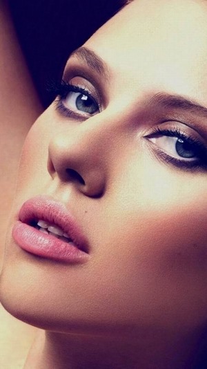Scarlett Johansson close-up portrait