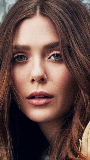 Elizabeth Olsen close-up portrait
