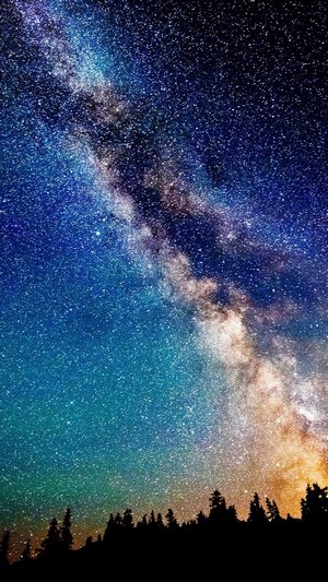 Milky Way Night Sky Stars Scenery