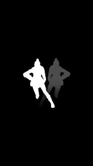Wraith from Apex Legends minimalist silhouette