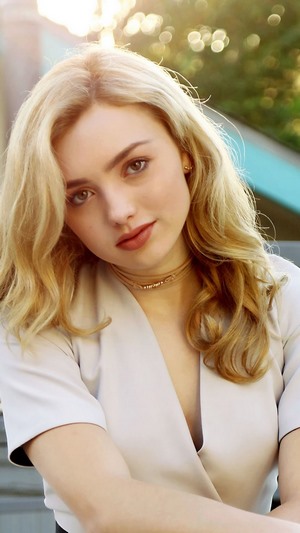 Peyton List blonde portrait
