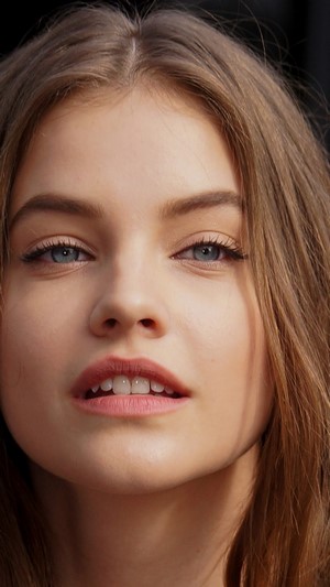 Barbara Palvin close-up portrait