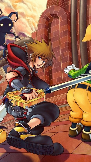 Sora and Goofy from Kingdom Hearts 3 HD