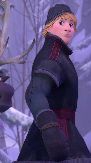 Kristoff and Sven from Frozen