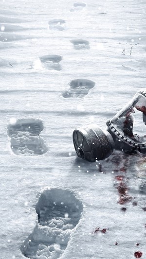Metro Exodus Gas Mask in Snow