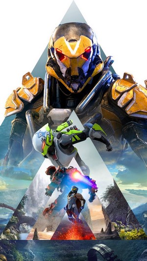 Anthem Javelin suits Ranger, Interceptor, and Colossus