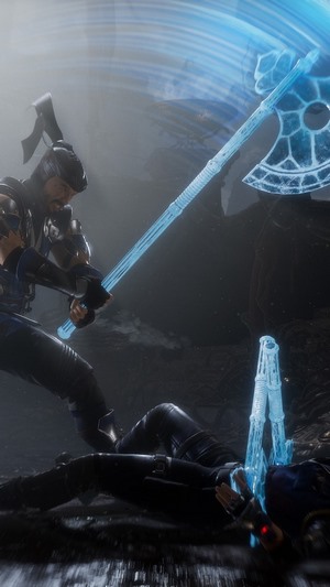 Sub-Zero and Sonya Blade from Mortal Kombat 11